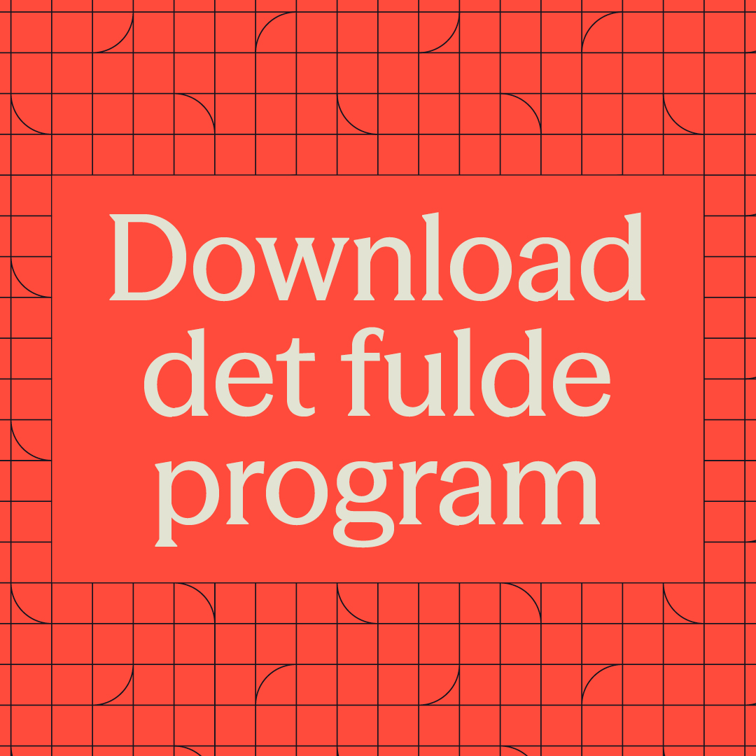 Det fulde program for AFTRYK er landet