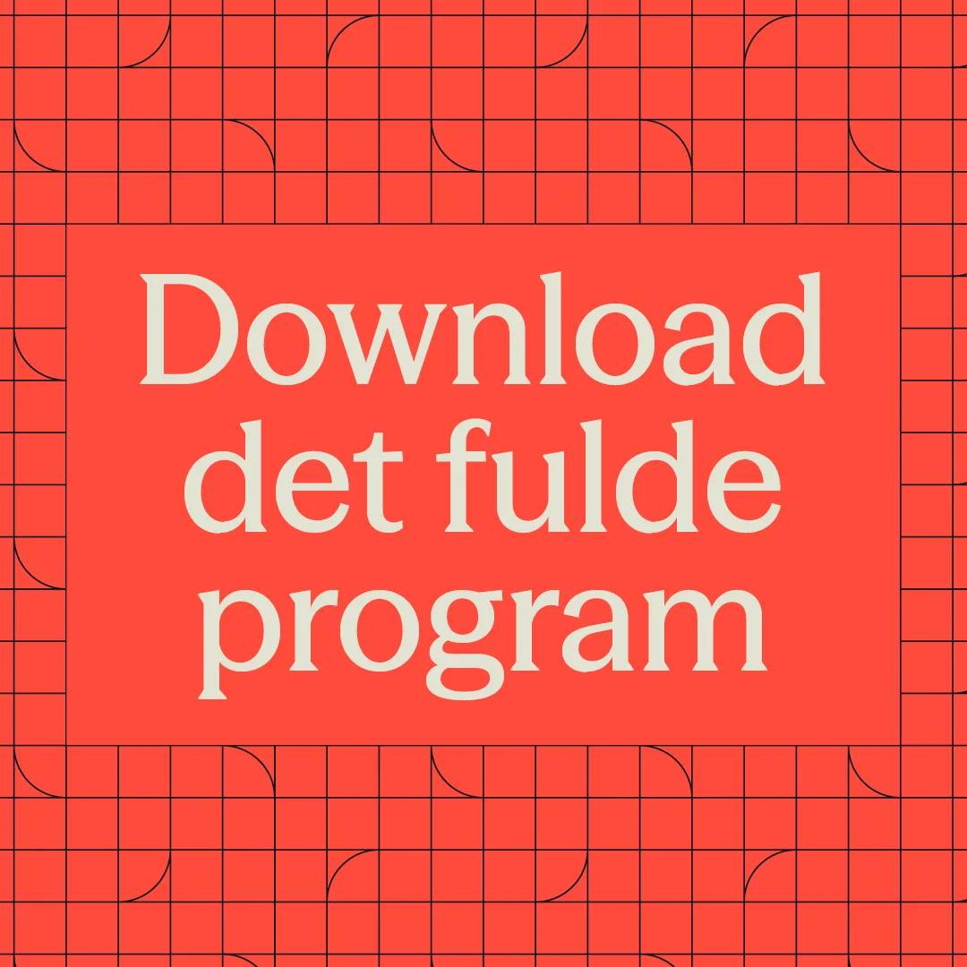Det fulde program for AFTRYK er landet